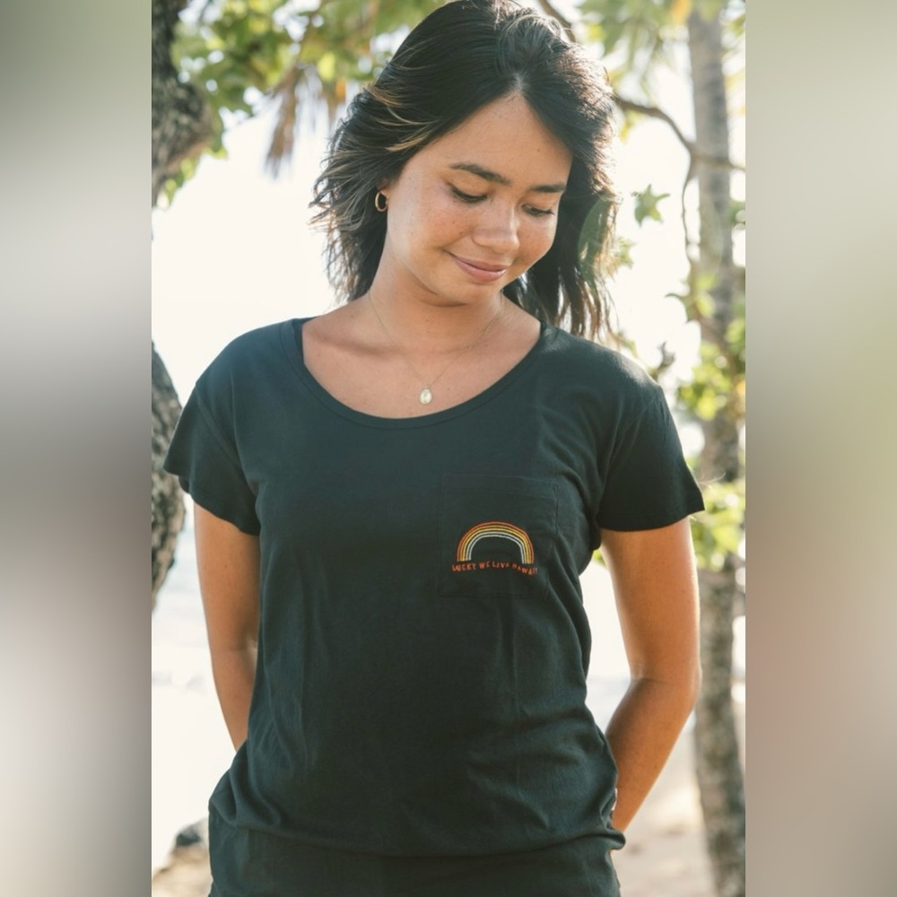 Lucky We Live Hawaii Tee